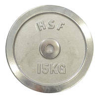 Диск для штанги HSF 15 кг (DBC 102-15) - Вища Якість та Гарантія!