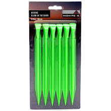 Комплект колуш High Peak Glow in the Dark ABS Peg 20 см 6 шт Luminous Green (929003)