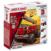 Іграшка конструктор Meccano арт 6026714 15*15*5 см, 3 моделі, 87 дет., у коробці