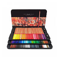 Карандаши цветные Marco Renoir 100шт с точилками в кейсе