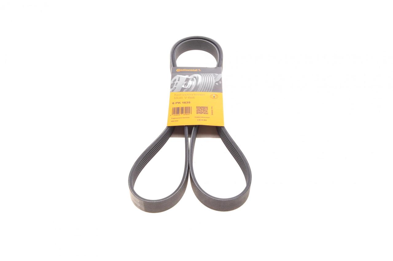 Ремінь генератора VW LT 2.8 TDI 2002-2006 (-AC) 96KW — Contitech (Німеччина) — 6PK1635, фото 1