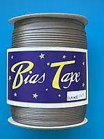 Коса бейка (атласна) СІРИЙ