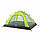 Намет чотиримісний Naturehike P-Series NH18Z044-P, 210T/65D, зелений, фото 3