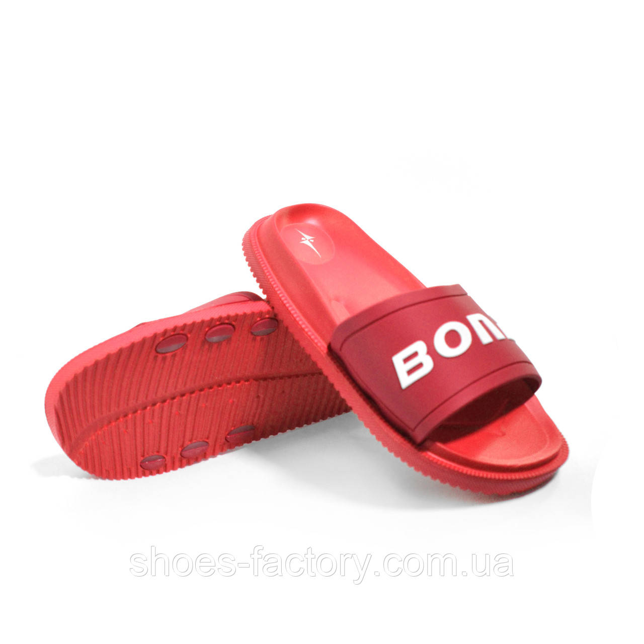 Чоловічі шльопанці Bona (Бона) B8011-1 Червоні .