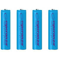 Аккумулятор Esperanza AA 2000mAh Ni-MH * 4 blue (EZA104B)