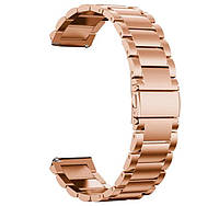 Металлический ремешок Primo для часов Samsung Galaxy Watch 3 45mm (SM-R840) - Rose Gold