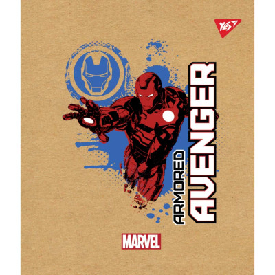 Тетрадь Yes А5 Avenger Крафт 18 листов линия 5 дизайнов 10 шт (765094)