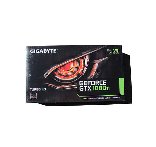 Відеокарта GIGABITE NVIDIA GeForce GTX 1080Ti 11GB TURBO б/в, фото 1