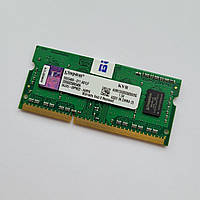 Оперативная память для ноутбука Kingston SODIMM DDR3 2Gb 1333MHz PC3 10600S 1R8 CL9 (KVR1333D3S8S9/2G) Б/У