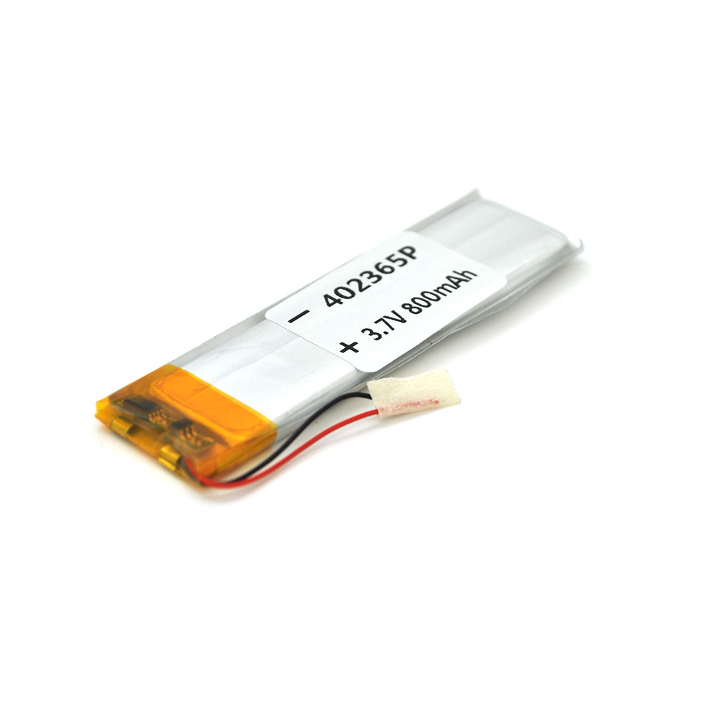 Літій-полімерний акумулятор 4 * 23 * 65mm (Li-ion 3.7В 800мА·ч)