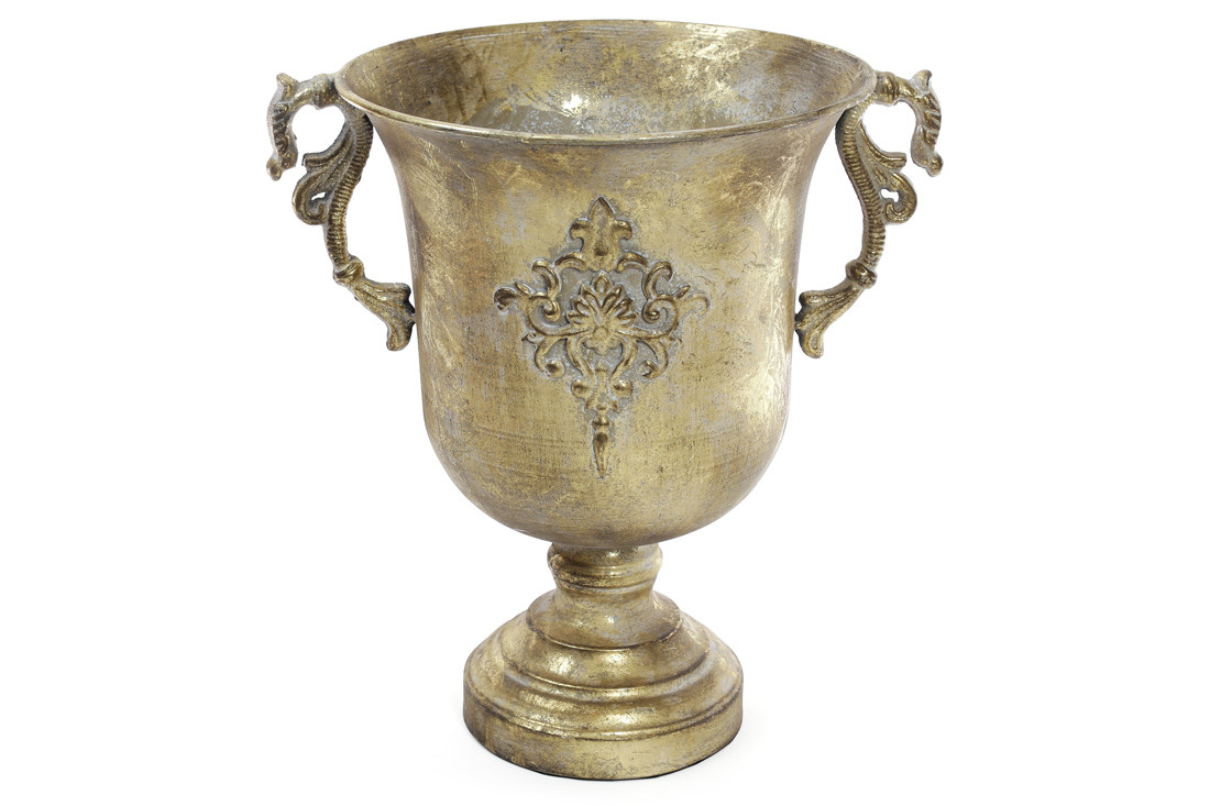 Металеве кашпо для квітів 37см, фото 1