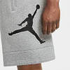 Шорты Jordan Jumpman Air Fleece Shorts ‘Carbon Heather’ (CK6707-091), фото 6
