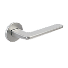 Ручки дверні mvm А-2013 SN/CP - матовий нікель/полірований хром, фото 2