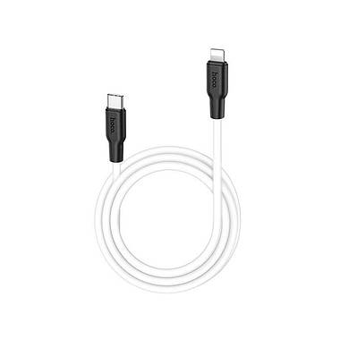 USB кабель Hoco X21 Plus Type-C to Lightning PD20W 3A 1м (Белый), фото 2
