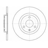 Тормозной диск LPR C1221P