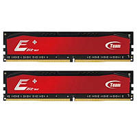 Модуль пам'яті для комп'ютера DDR4 16 GB (2x8GB) 2400 MHz Elite Plus Red Team (TPRD416G2400HC16DC01)