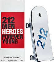 Оригинал Carolina Herrera 212 Men Heroes Forever Young 90 мл ( Каролина Эрерра Герои навсегда молодые )