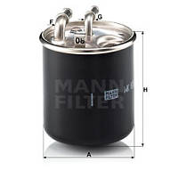 Фильтр топливный Mann WK820/2X