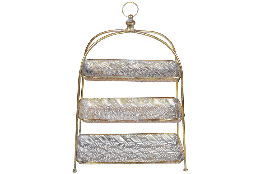 Етажерка металева підлогова, 77см, фото 1