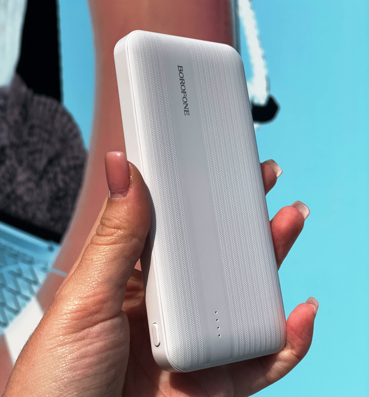 Power bank BOROFONE BJ9 Uranus PD+QC3.0 10000mAh white