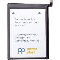 Аккумуляторная батарея для телефона PowerPlant Xiaomi Redmi Note 9 Pro Max (BN52) 5020mAh (SM220373)