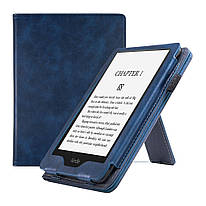 Чохол Galeo Leather Vertical Stand Amazon Kindle Paperwhite 11th Gen 6.8" (2021) Navy Blue