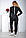 Турецький жіночий спортивний костюм на блискавці стильний брендовий зі стразами No 8816 чорний, фото 4