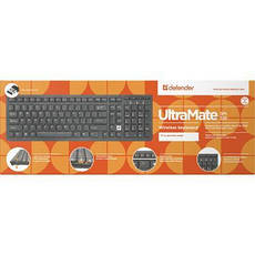 Бездротова клавіатура Defender UltraMate SM-535 (чорна), фото 3