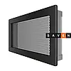 Вентиляційна решітка для каміна SAVEN 17х30 чорна, фото 2