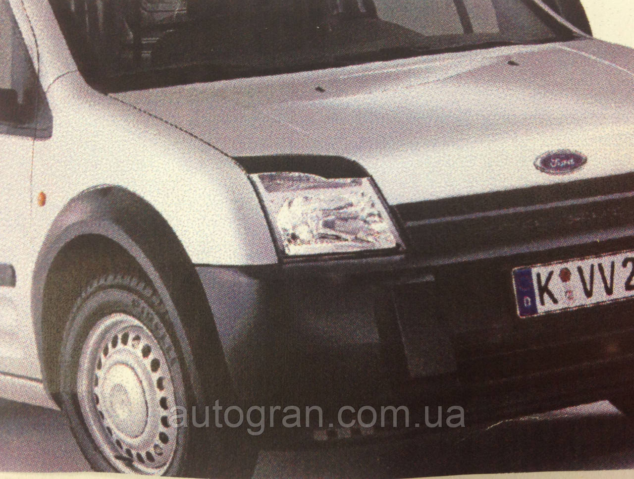 Реснички на фары Ford Transit Connect
