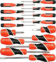 Набір Викруток 15 шт YATO (YT-25981)