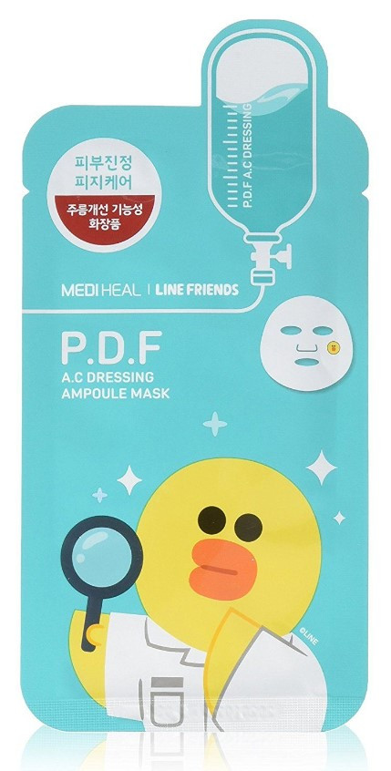 Заспокійлива ампульна маска MediHeal P.D.F AC-Dressing Ampoule Mask 25 мл