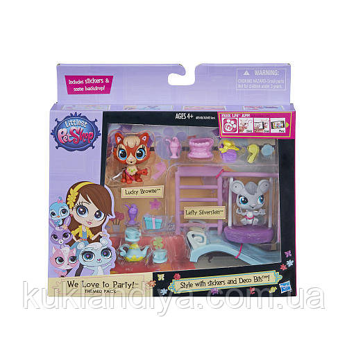 Набор Littlest Pet Shop Мы любим вечеринки We Love to Party - фото 2 - id-p260705807