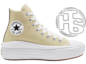 Жіночі кеди Converse Chuck Taylor All Star Move Beige ALL08306