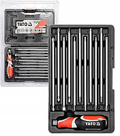 Викрутка Бітотримач Набір 12 шт YATO (YT-2797)