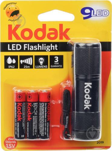 Ліхтар світлодіодний Kodak + 9 батарейок ААА