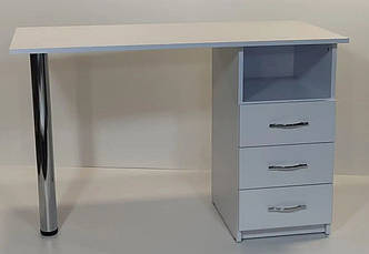 Манікюрний стіл 3 ящики + ніша,стіл манікюрний Flash139