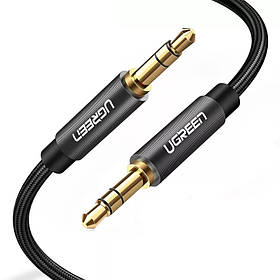 Аудіо кабель Ugreen AV112  Hi-Fi AUX jack 3.5 mm - jack 3.5 mm 1 метр