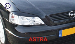 Вії на фари Opel Astra G