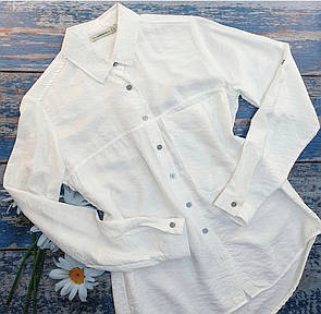 Жіноча сорочка біла жатка