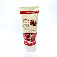 Пінка для вмивання з екстрактом гранату FarmStay Pomegranate Pure Cleansing Foam 180 мл