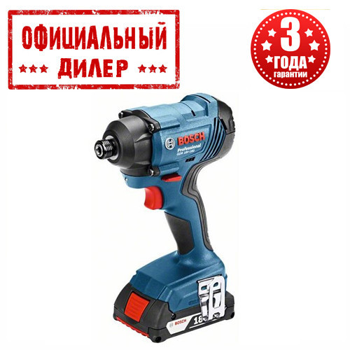 Акумуляторний гайковерт для шиномонтажу Bosch GDR 180-LI (18В, 2х3.0Ач, 160 Нм)  YLP