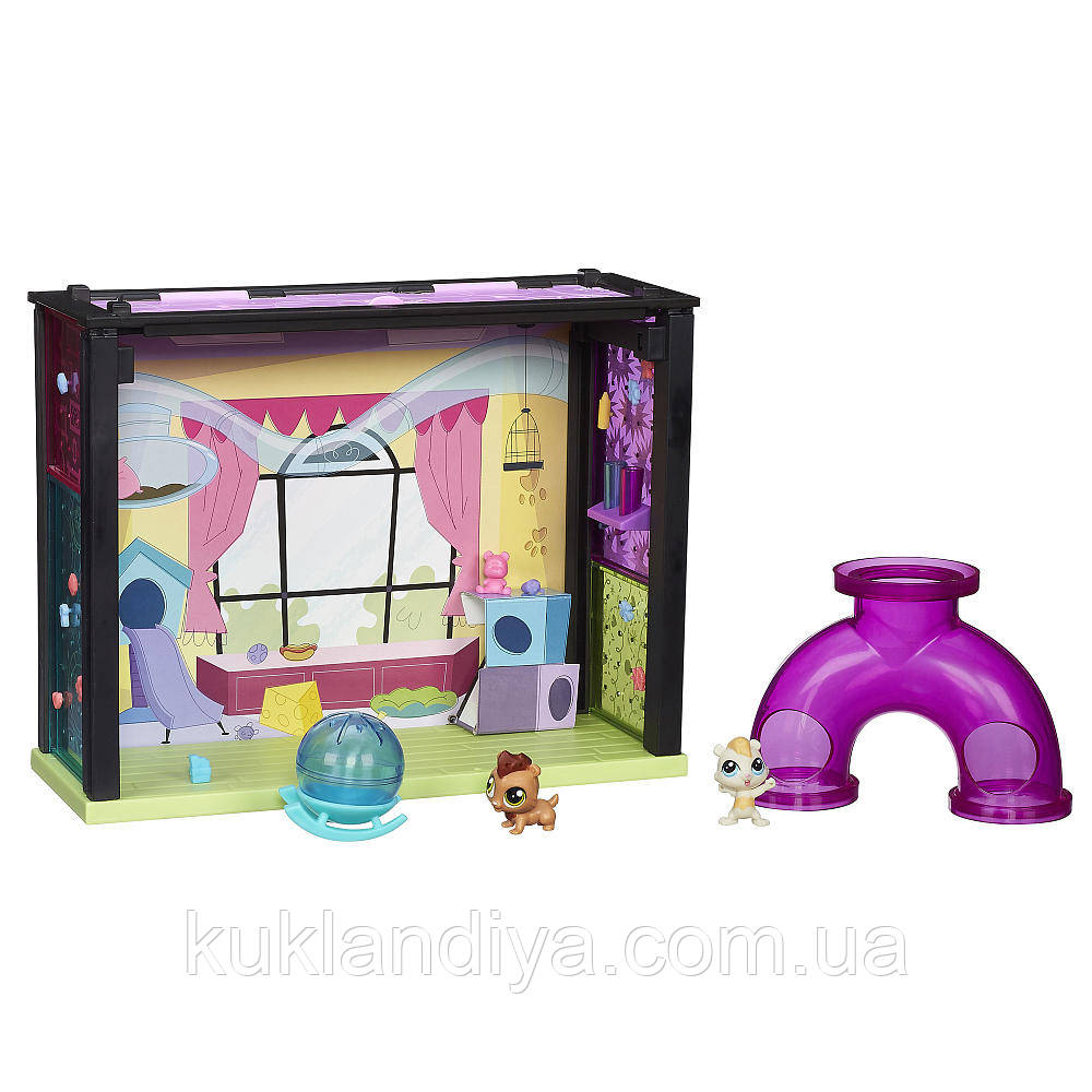 Набір Littlest Pet Shop ігрова кімната з хом'ячками, фото 1