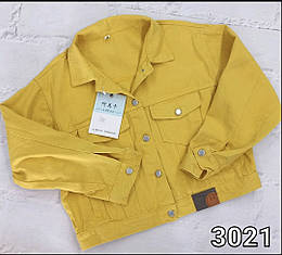 Модна котонова куртка підліткова на зріст 158- 174
