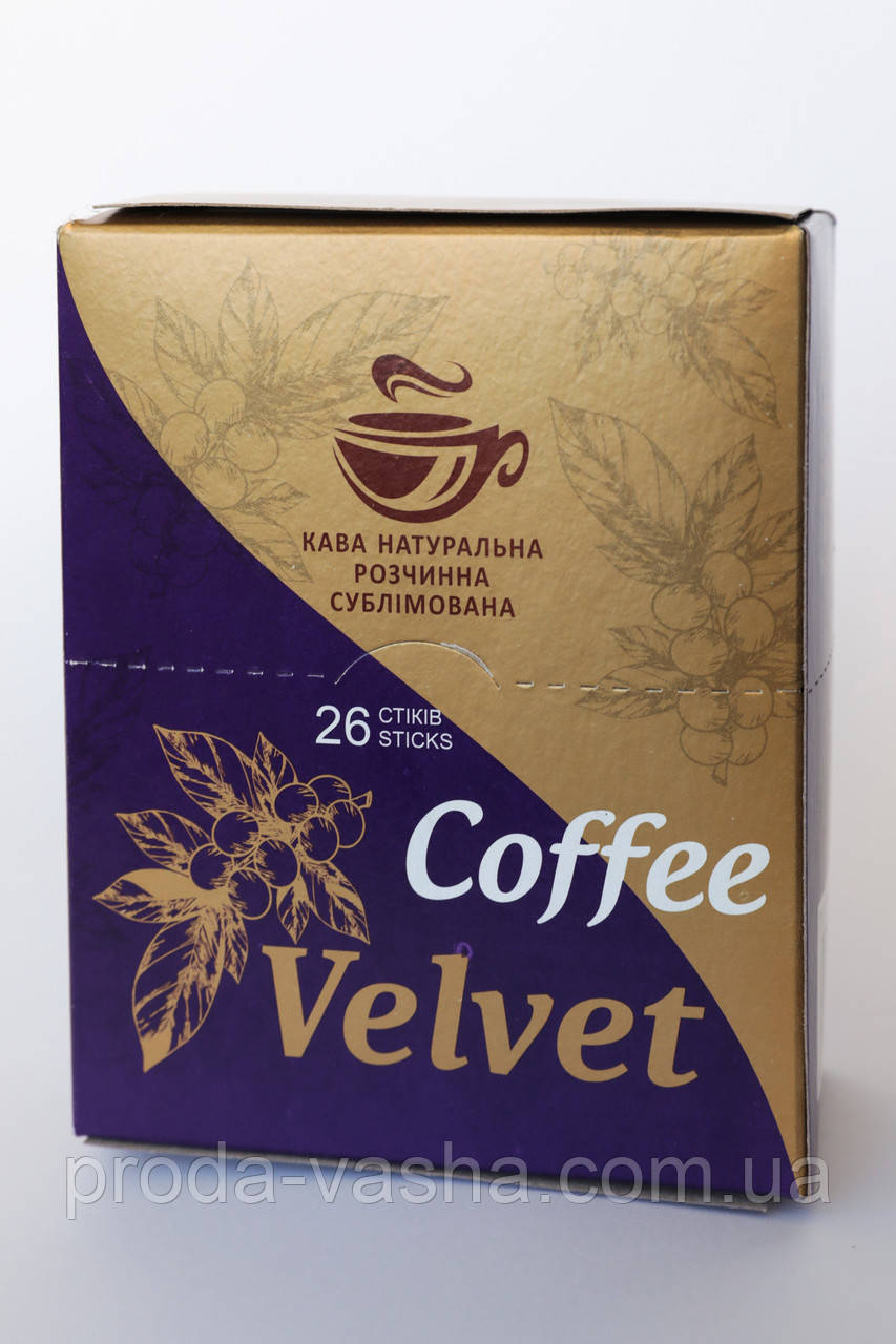 Кава в стіках Velvet   26 шт