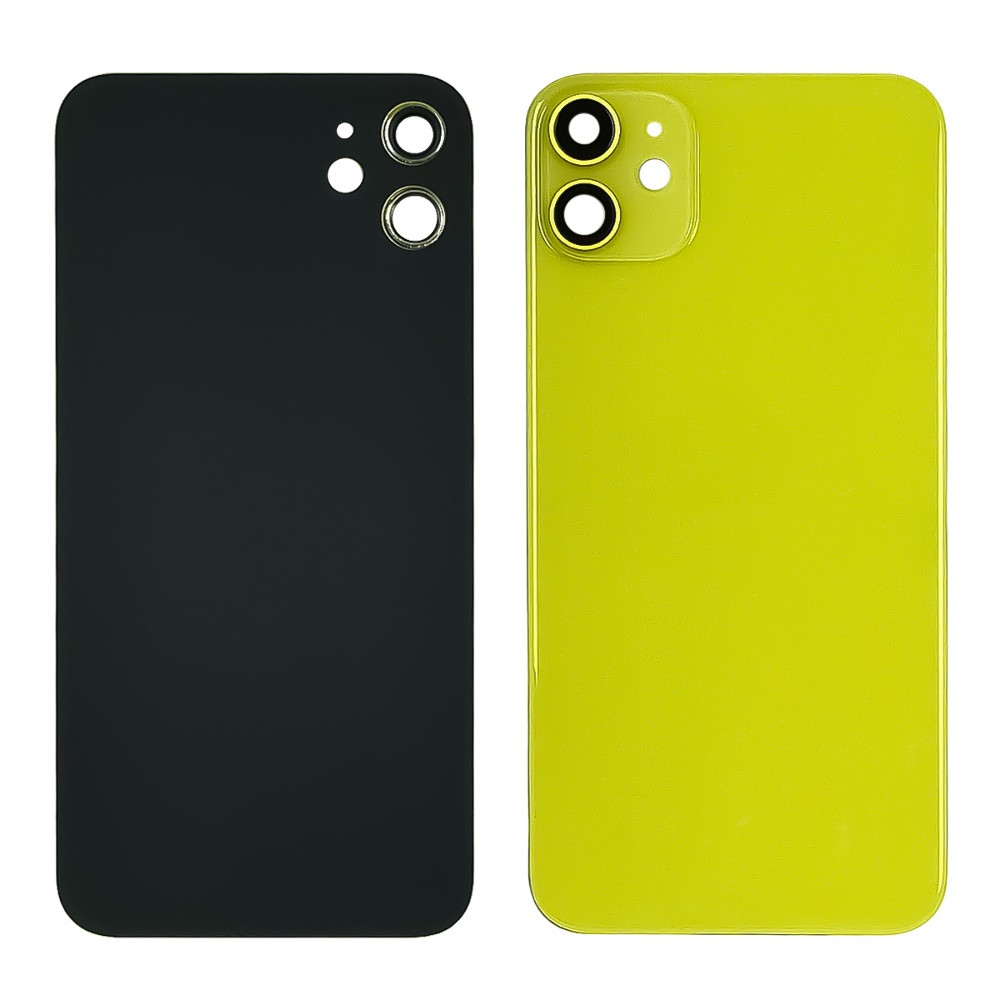 Заднє скло корпусу зі склом камери для Apple iPhone 11 жовте