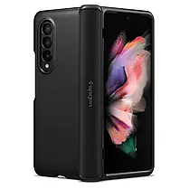 Чехол Spigen для Samsung Galaxy Z Fold 3 - Slim Armor Pro, Black, фото 3