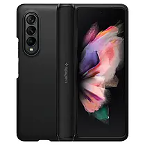 Чехол Spigen для Samsung Galaxy Z Fold 3 - Slim Armor Pro, Black, фото 4