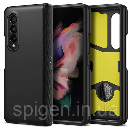 Чехол Spigen для Samsung Galaxy Z Fold 3 - Slim Armor Pro, Black, фото 1