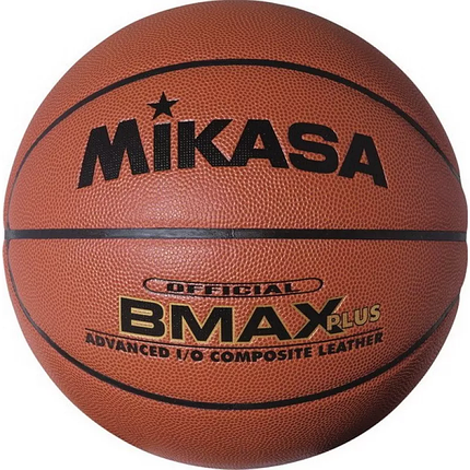 М'яч баскетбольний спортивний ігровий м'яч для баскетболу Mikasa BMAX-PLUS-C, розмір №6, фото 3